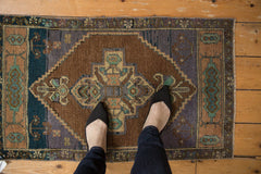 Vintage Distressed Fragment Oushak Rug / ONH item 6206 Image 1