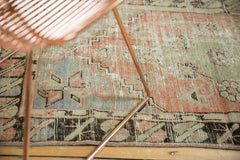 2.5x5 Vintage Distressed Oushak Rug Runner // ONH Item 6219 Image 2