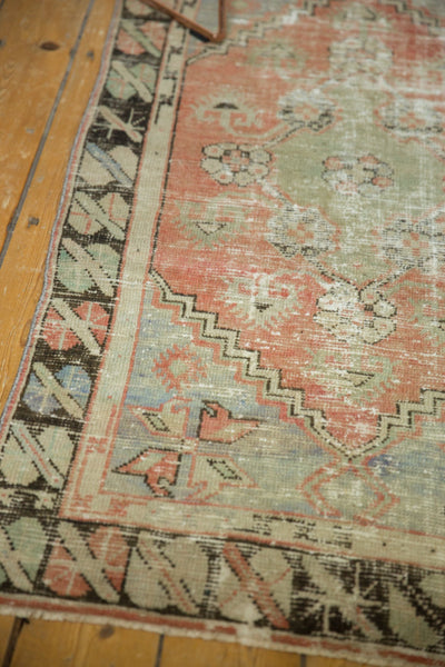 2.5x5 Vintage Distressed Oushak Rug Runner // ONH Item 6219 Image 5
