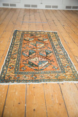 2.5x4.5 Vintage Heriz Rug // ONH Item 6225 Image 5