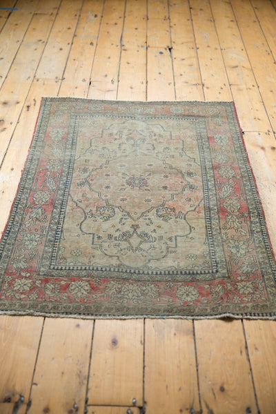 3x4 Antique Kerman Square Rug // ONH Item 6226 Image 7