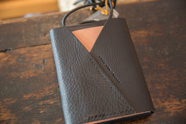 Rug Fragment and Leather Shoulder Bag