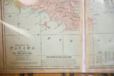 Cram's 1907 Panama map detail with 