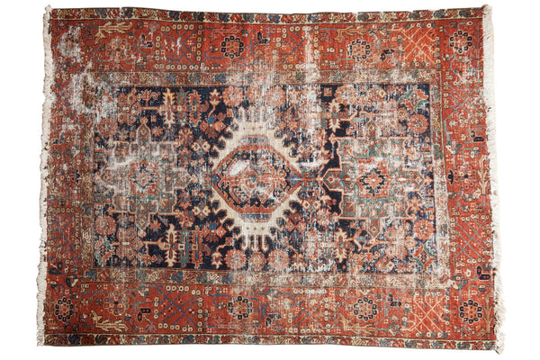 4'5" x 5'10" Vintage Karaja Rug / Item 6331 image 1