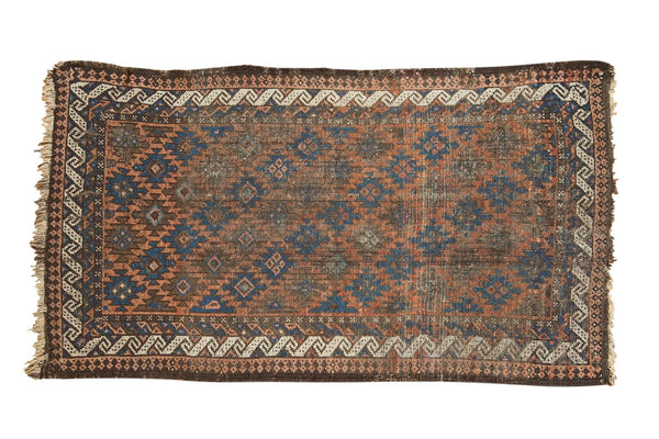 2.5x4.5 Antique Belouch Rug // ONH Item 6333