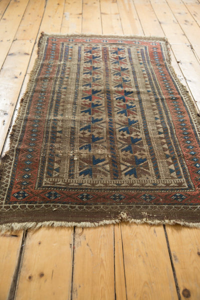  Antique Belouch Rug Runner / Item 6335 image 4