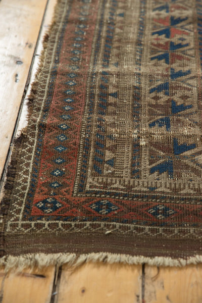  Antique Belouch Rug Runner / Item 6335 image 5