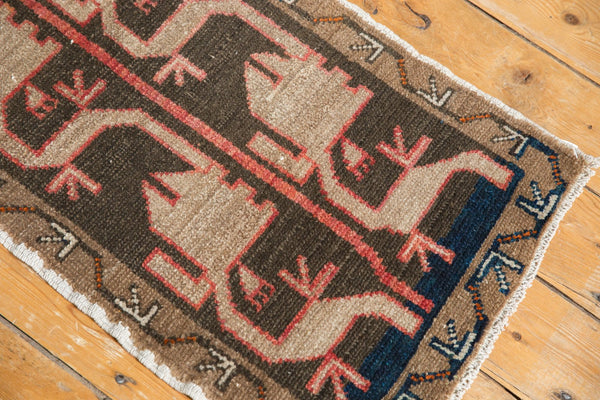  Vintage Oushak Rug Mat Runner / Item 6357 image 5