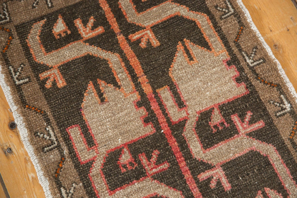  Vintage Oushak Rug Mat Runner / Item 6357 image 7