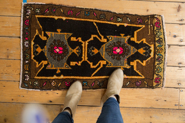 2x3 Vintage Oushak Rug Mat // ONH Item 6361 Image 1