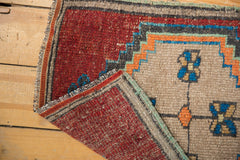 1.5x4 Vintage Distressed Oushak Rug Mat Runner // ONH Item 6371 Image 4