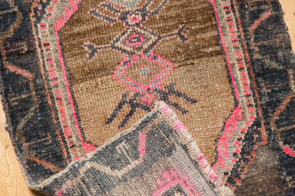  Vintage Distressed Oushak Rug Mat / Item 6379 image 6