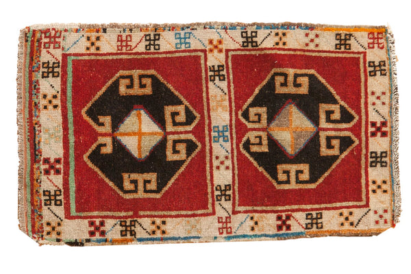 1.5x3 Vintage Oushak Rug Mat // ONH Item 6404