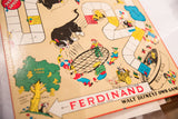 Vibrant graphics showing the Bull Ring and title text on the Ferdinand game board.