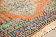  Vintage Distressed Oushak Carpet / Item 6450 image 7