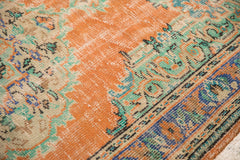  Vintage Distressed Oushak Carpet / Item 6450 image 8
