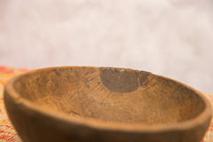 Vintage Wooden African Bowl // ONH Item 6461 Image 2