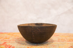 Vintage Wooden African Bowl // ONH Item 6465 Image 2