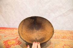 Vintage Wooden African Bowl // ONH Item 6465 Image 1