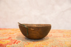 Vintage Wooden African Bowl // ONH Item 6467 Image 1