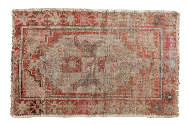 2.5x4 Vintage Distressed Oushak Rug // ONH Item 6471