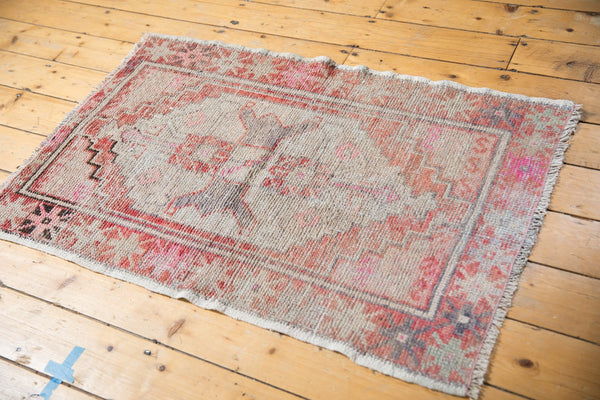 2.5x4 Vintage Distressed Oushak Rug // ONH Item 6471 Image 5