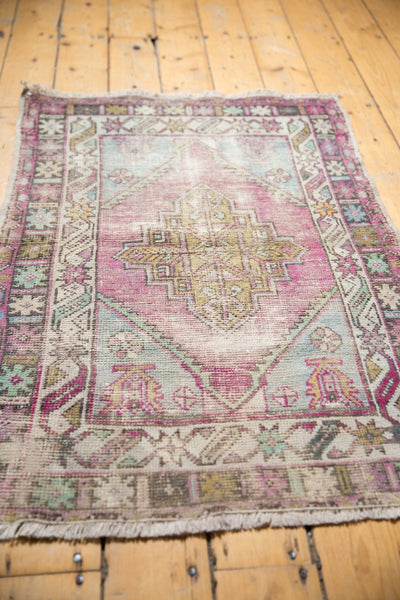 2.5x4 Vintage Distressed Oushak Rug // ONH Item 6472 Image 2