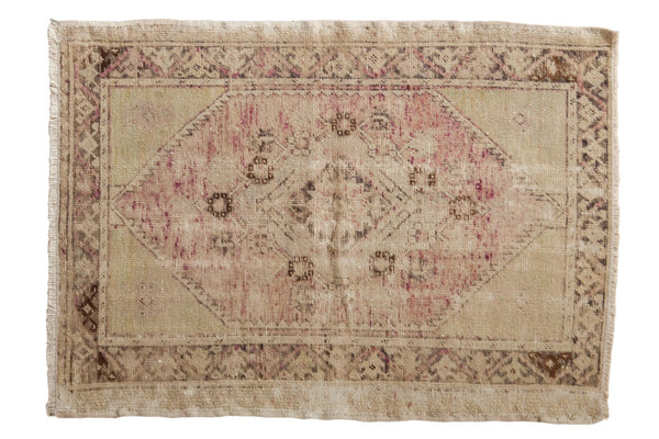 2.5x4 Vintage Distressed Oushak Rug // ONH Item 6474