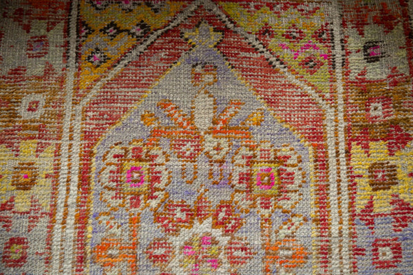 Vintage Distressed Oushak Rug Runner / ONH item 6483 image 4