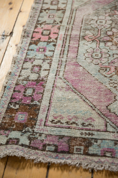 3x9 Vintage Distressed Oushak Rug Runner // ONH Item 6485 Image 9