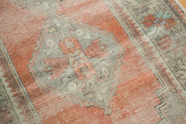 Vintage Distressed Oushak Rug Runner / ONH item 6487 image 6