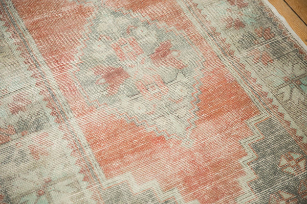 Vintage Distressed Oushak Rug Runner / ONH item 6487 image 10