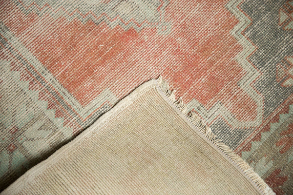 Vintage Distressed Oushak Rug Runner / ONH item 6487 image 11