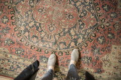 6.5x10.5 Vintage Distressed Oushak Carpet // ONH Item 6490 Image 1