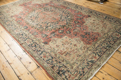 6.5x10.5 Vintage Distressed Oushak Carpet // ONH Item 6490 Image 2
