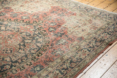6.5x10.5 Vintage Distressed Oushak Carpet // ONH Item 6490 Image 8