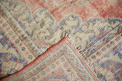  Vintage Distressed Oushak Carpet / Item 6491 image 12