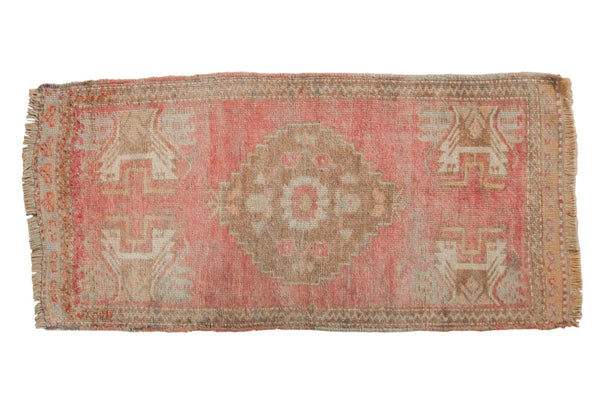 Vintage Distressed Oushak Rug Runner / ONH item 6494
