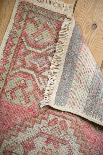 1.5x3 Vintage Distressed Oushak Rug Mat // ONH Item 6501 Image 5