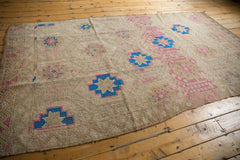 5x9.5 Vintage Distressed Jijim Carpet // ONH Item 6503 Image 4