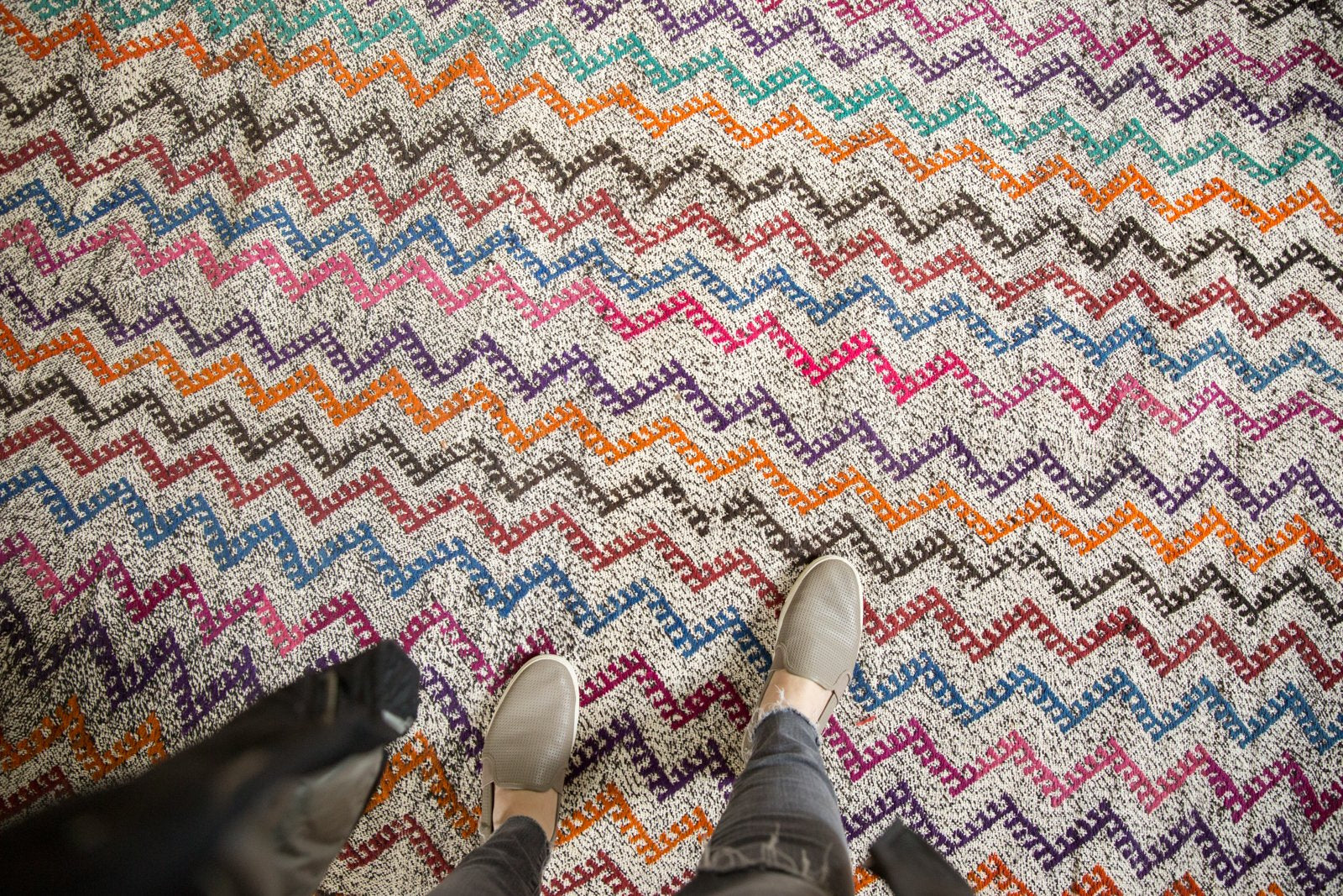 6.5x11 Vintage Jijim Carpet // ONH Item 6506 Image 1