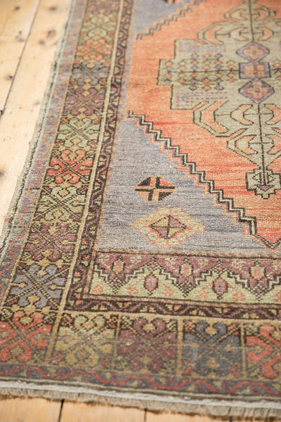 Vintage Distressed Oushak Rug Runner / ONH item 6511 image 3