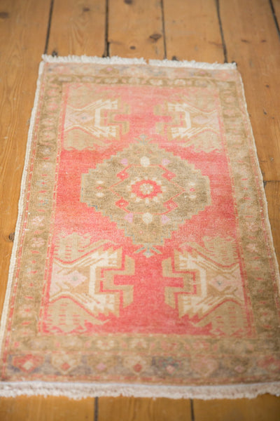 Vintage Distressed Oushak Rug Mat / ONH item 6516 image 4