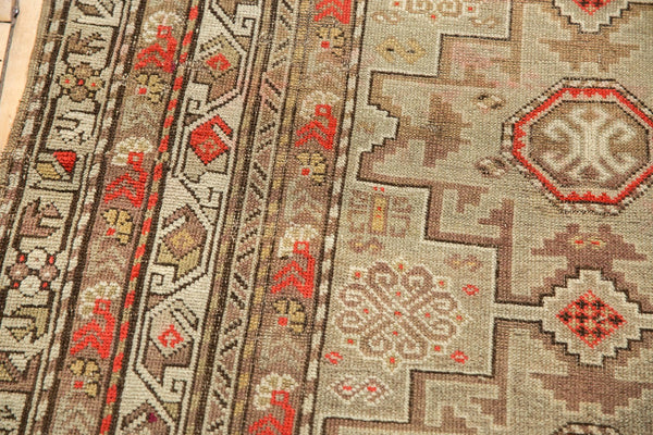 4x5 Antique Caucasian Square Rug // ONH Item 6522 Image 12