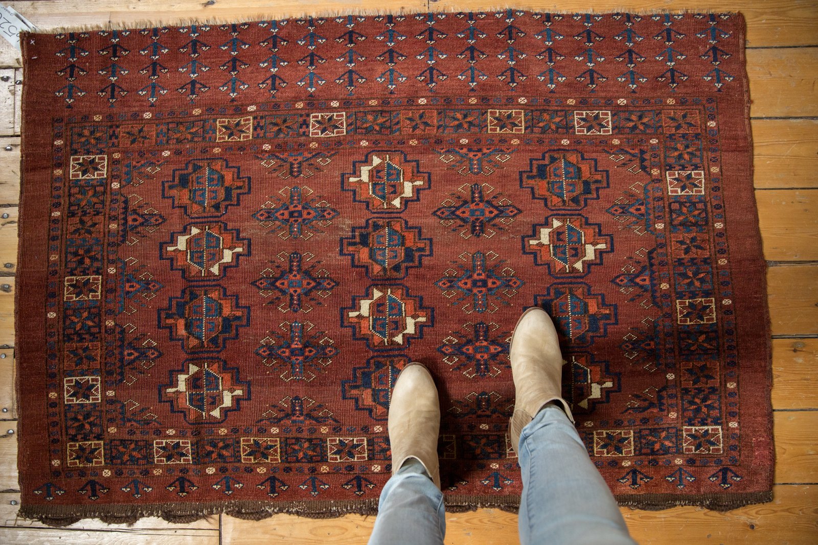 3x5 Vintage Chodor Turkmen Rug // ONH Item 6526 Image 1