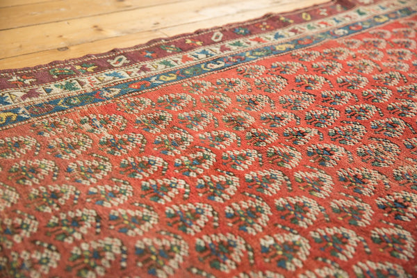 4x8 Antique Caucasian Rug Runner // ONH Item 6537 Image 3