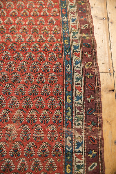4x8 Antique Caucasian Rug Runner // ONH Item 6537 Image 4