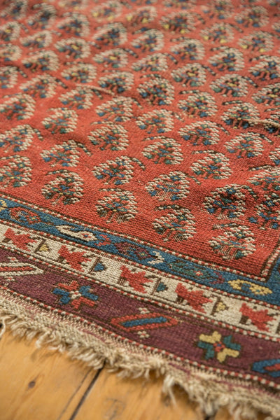 4x8 Antique Caucasian Rug Runner // ONH Item 6537 Image 6