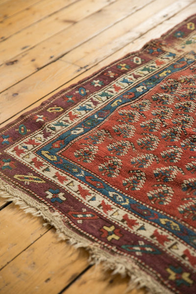 4x8 Antique Caucasian Rug Runner // ONH Item 6537 Image 7