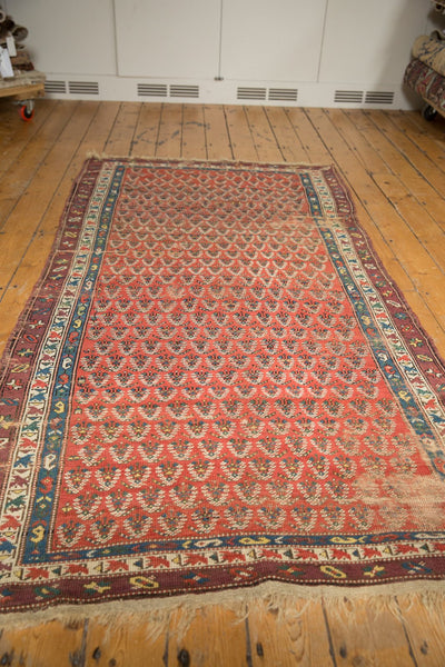 4x8 Antique Caucasian Rug Runner // ONH Item 6537 Image 10